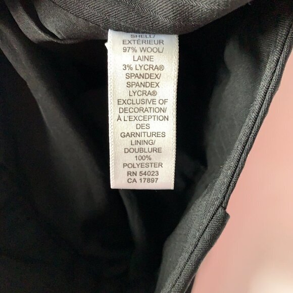 Banana Republic Women's Martin Fit 2 Gray Stretch Trouser Dress Pants Size 6 - Picture 7 of 9